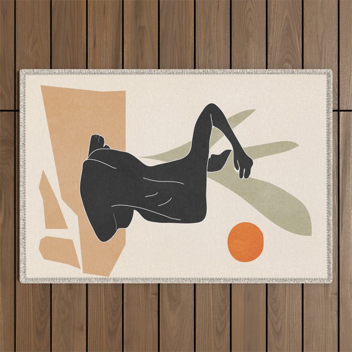 Nude Outdoor Rug Gallery Image 1