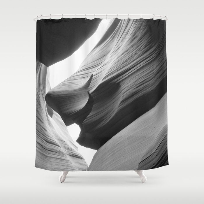 ANTELOPE CANYON XXIX / Arizona Desert Shower Curtain Gallery Image 1