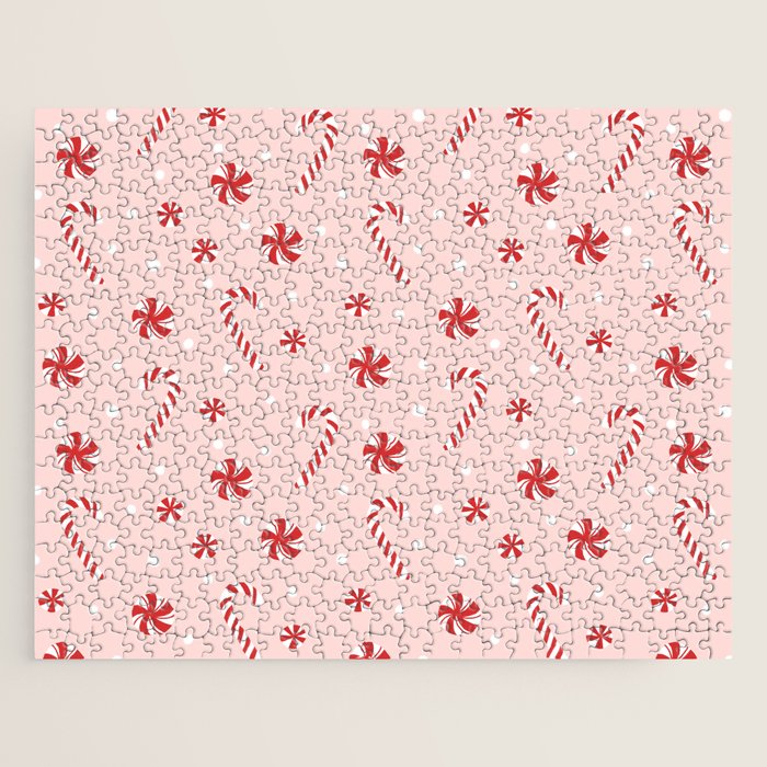 Peppermint Christmas Jigsaw Puzzle Gallery Image 1