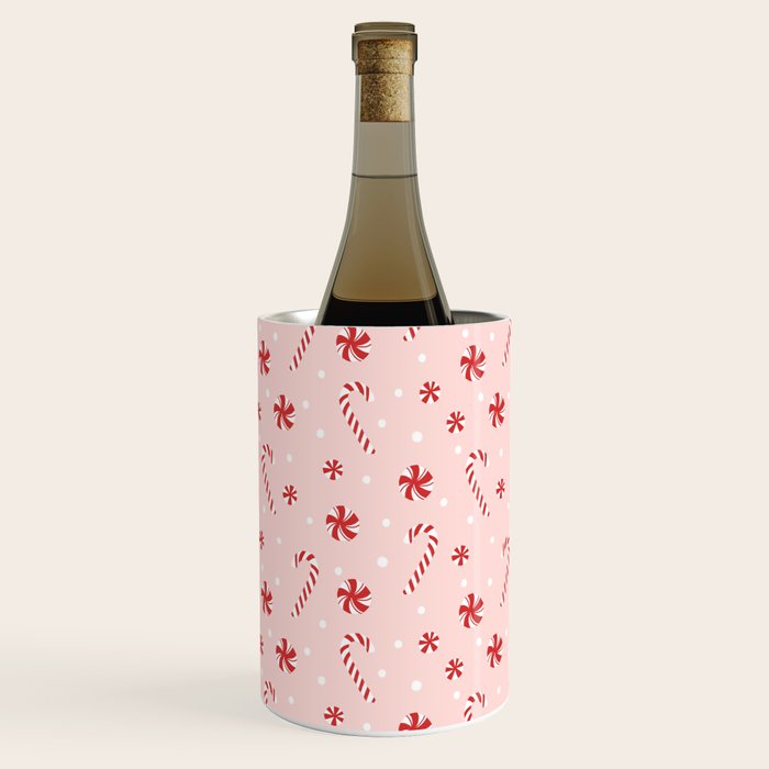 Peppermint Christmas Wine Chiller Gallery Image 2