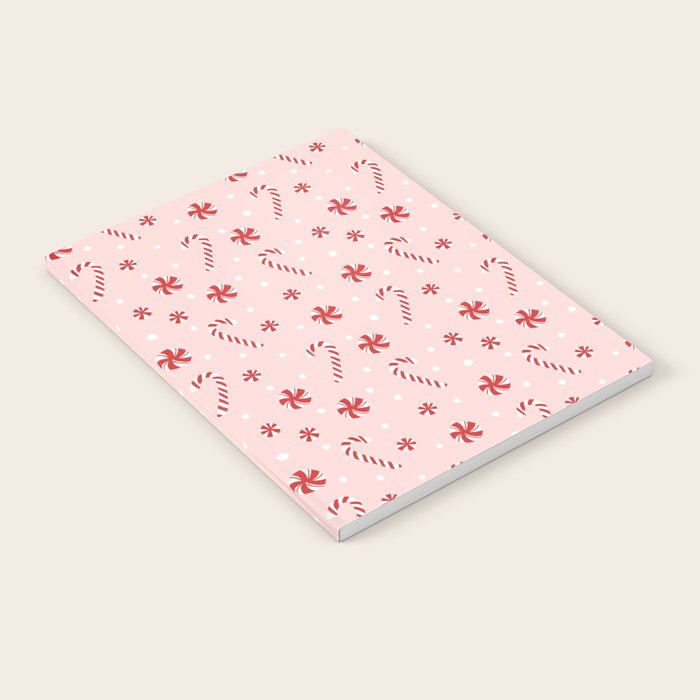 Peppermint Christmas Notebook