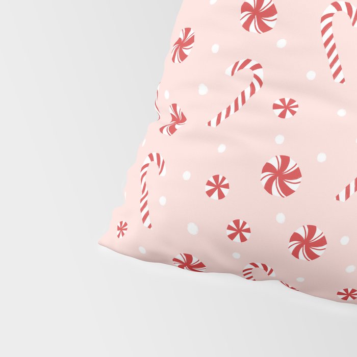 Peppermint Christmas Pillow Sham Gallery Image 4