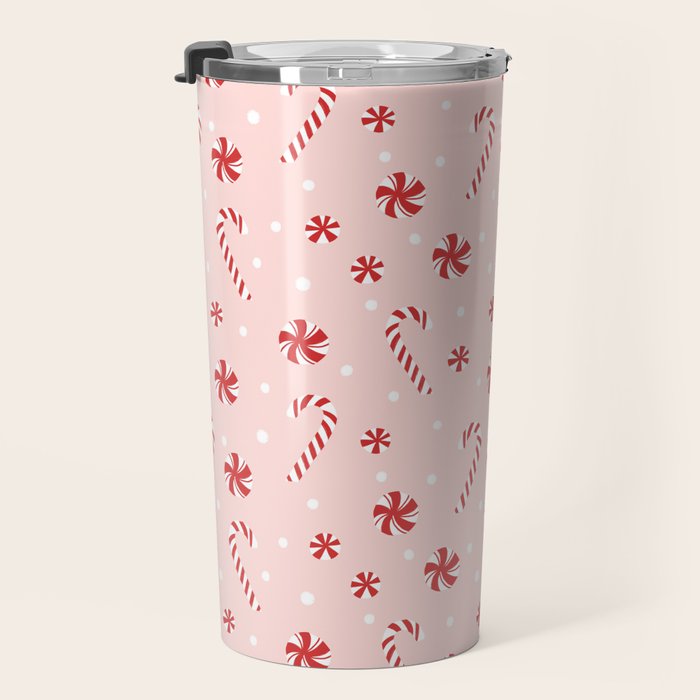 Peppermint Christmas Travel Mug Gallery Image 3