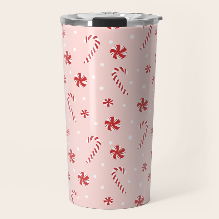 Peppermint Christmas Travel Mug Gallery Image 1