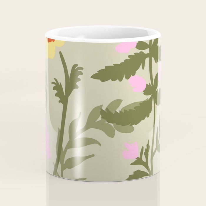 Flower Market, Prague, Abstract floral art Coffee Mug Gallery Image 4