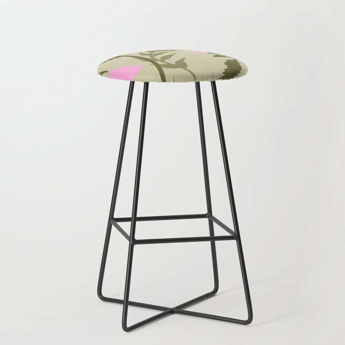 Flower Market, Prague, Abstract floral art Stool Gallery Image 1