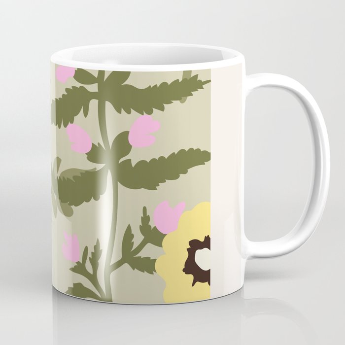 Flower Market, Prague, Abstract floral art Coffee Mug Gallery Image 1