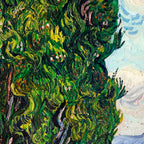 Cypresses by Vincent Van Gogh Coffee Mug Gallery Image 2