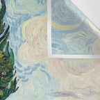 Cypresses by Vincent Van Gogh Wall Tapestry Gallery Image 3
