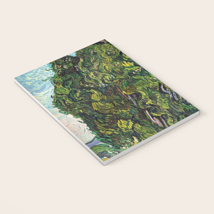 Cypresses by Vincent Van Gogh Notebook Gallery Image 3