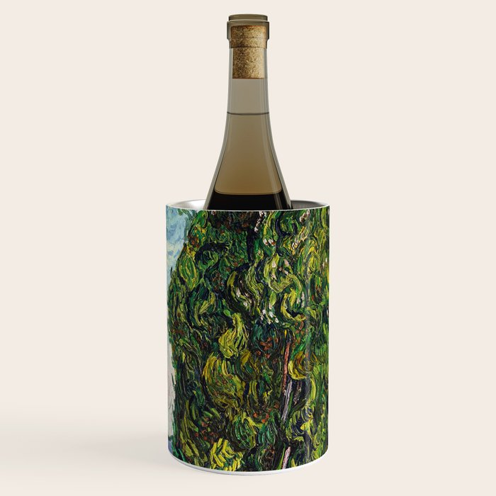 Cypresses by Vincent Van Gogh Wine Chiller Gallery Image 2