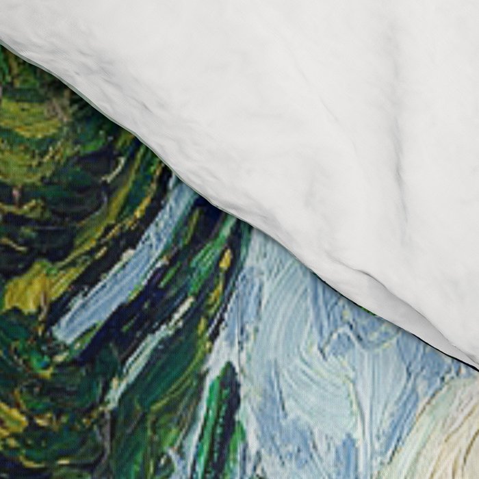 Cypresses by Vincent Van Gogh Comforter Gallery Image 4