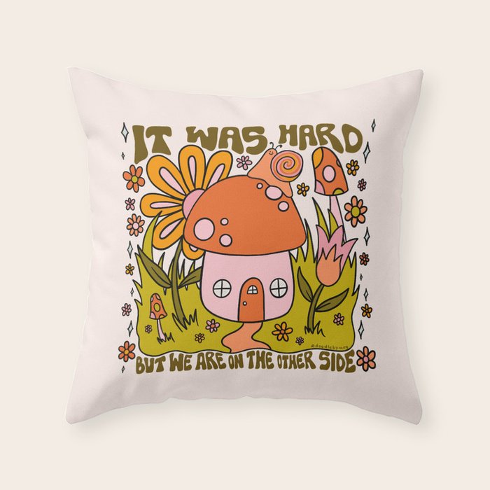 It Was Hard Throw Pillow Gallery Image 6
