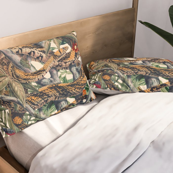Dangers in the Forest II Pillow Sham Gallery Image 2