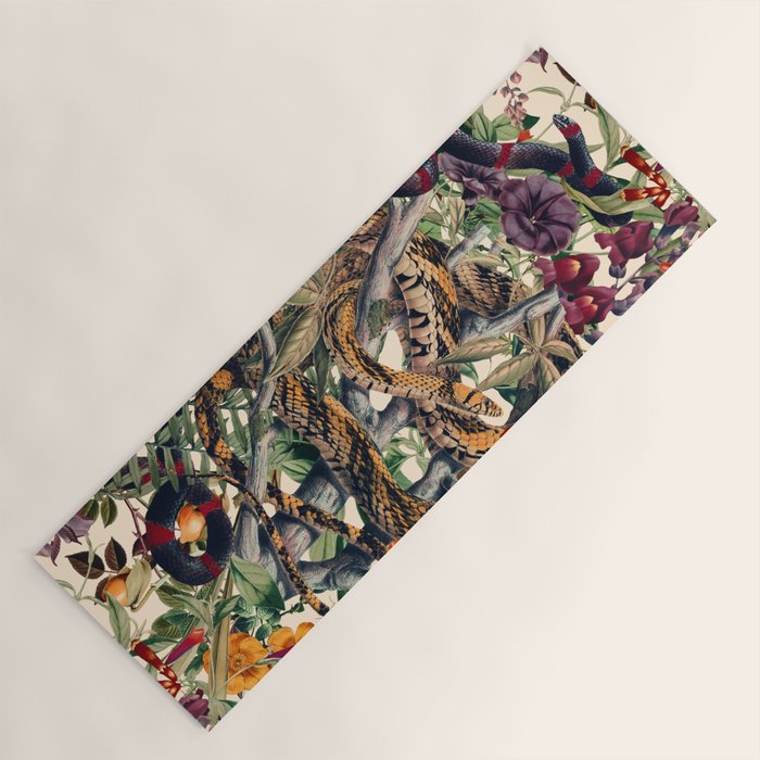 Dangers in the Forest II Yoga Mat Gallery Image 1