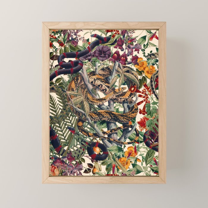 Dangers in the Forest II Mini Art Print Gallery Image 1