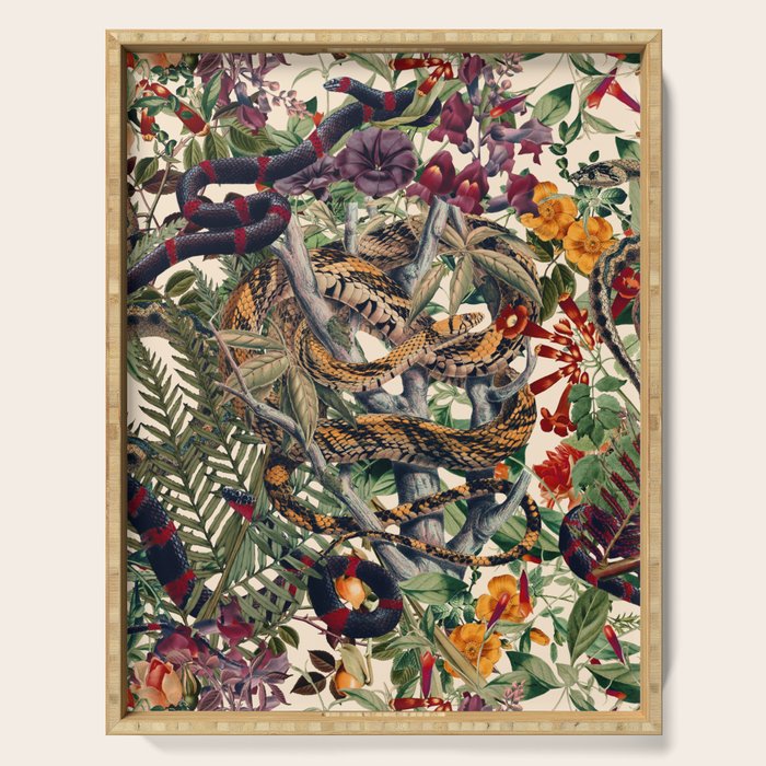 Dangers in the Forest II Serving Tray Gallery Image 1