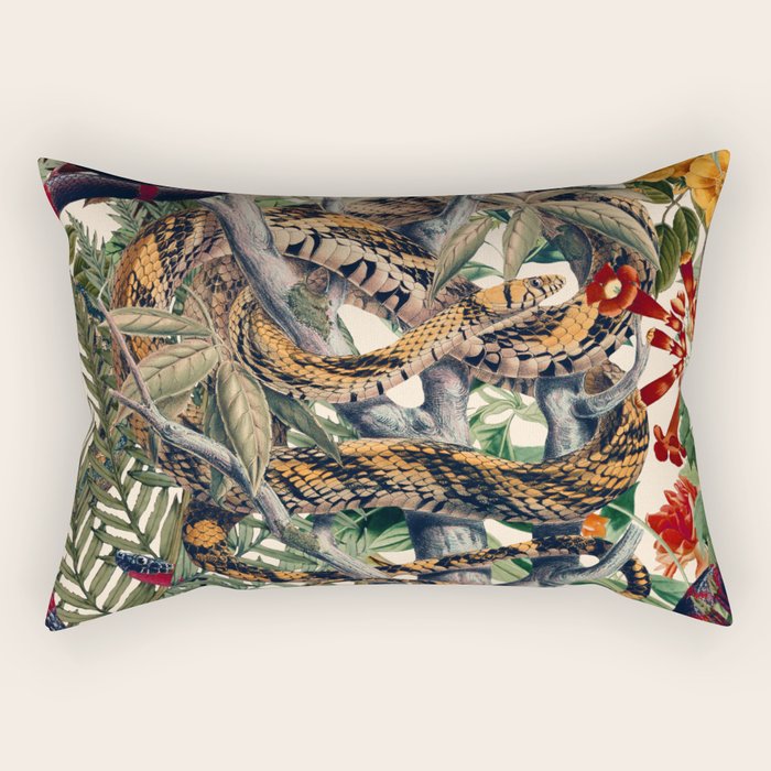 Dangers in the Forest II Rectangular Pillow Gallery Image 1