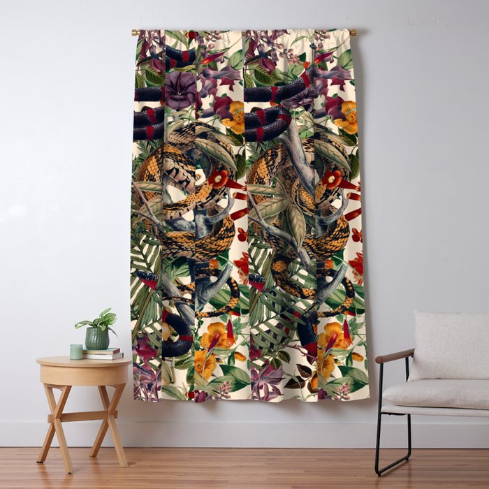 Dangers in the Forest II Window Curtain Gallery Image 5