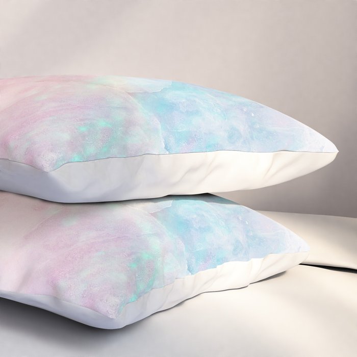 Iridescent marble Pillow Sham Gallery Image 3