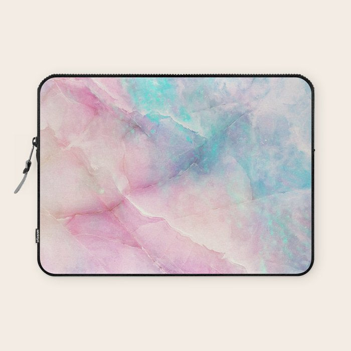 Iridescent marble Laptop Sleeve Gallery Image 1