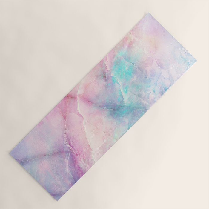 Iridescent marble Yoga Mat