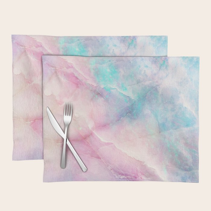 Iridescent marble Placemat Gallery Image 1