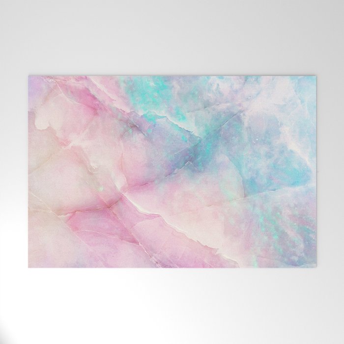 Iridescent marble Welcome Mat Gallery Image 1