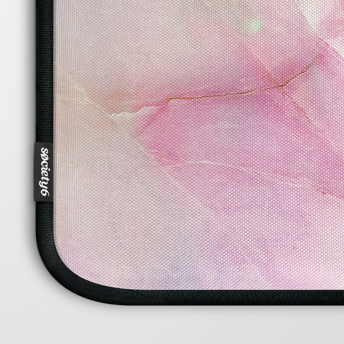 Iridescent marble Laptop Sleeve Gallery Image 3
