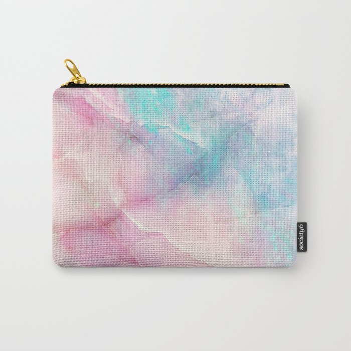 Iridescent marble Carry All Pouch Gallery Image 1