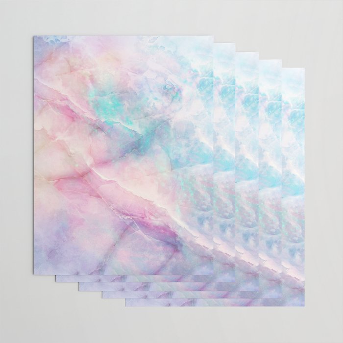 Iridescent marble Wrapping Paper Gallery Image 3