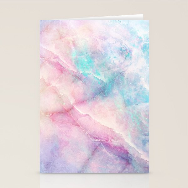 Iridescent marble Stationery Card Gallery Image 2