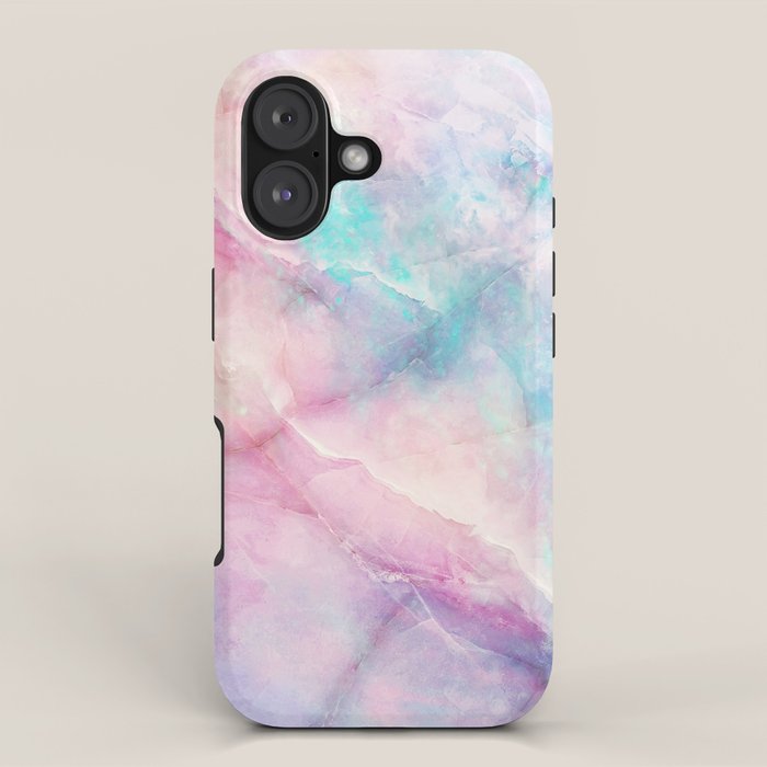 Iridescent marble iPhone Case Gallery Image 1