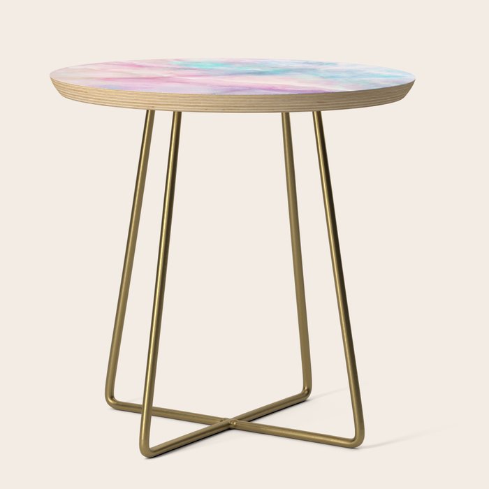 Iridescent marble Side Table Gallery Image 1