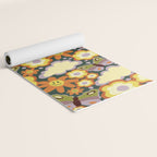 Clouds, smiles and flowers Yoga Mat Gallery Image 2