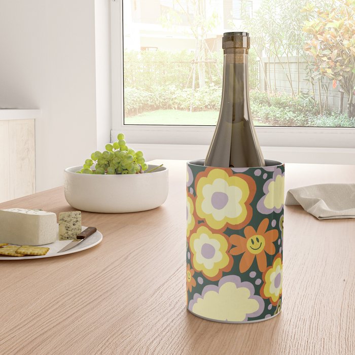 Clouds, smiles and flowers Wine Chiller Gallery Image 4