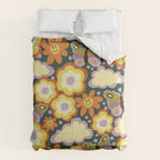 Clouds, smiles and flowers Comforter Gallery Image 6