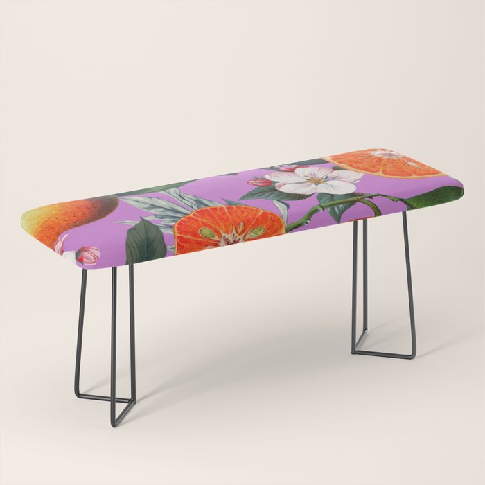 Vintage Fruit Pattern X Bench Gallery Image 1