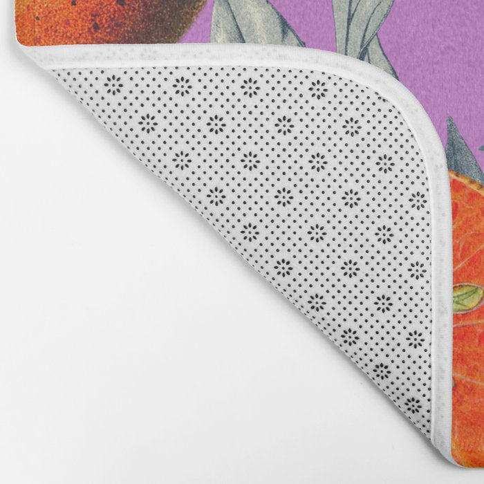 Vintage Fruit Pattern X Bath Mat Gallery Image 2