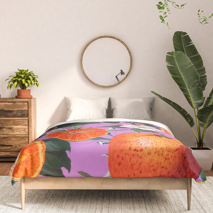 Vintage Fruit Pattern X Comforter Gallery Image 3
