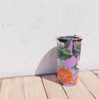 Vintage Fruit Pattern X Travel Mug Gallery Image 4
