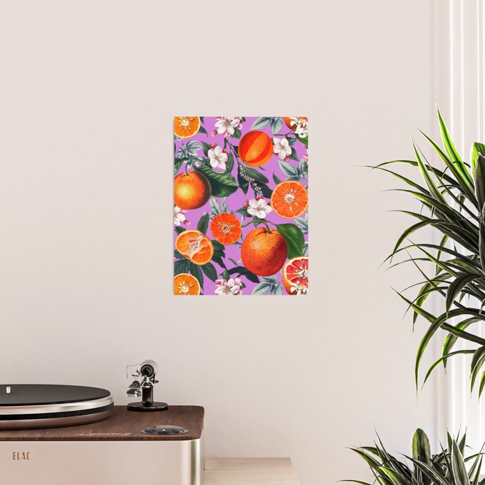 Vintage Fruit Pattern X Poster Gallery Image 2