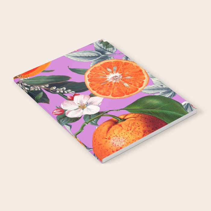 Vintage Fruit Pattern X Notebook Gallery Image 1