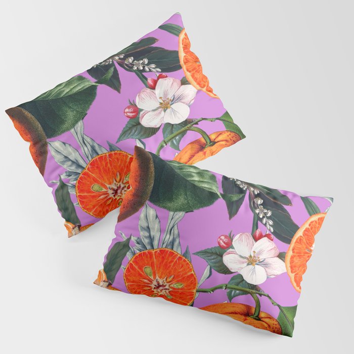Vintage Fruit Pattern X Pillow Sham Gallery Image 3