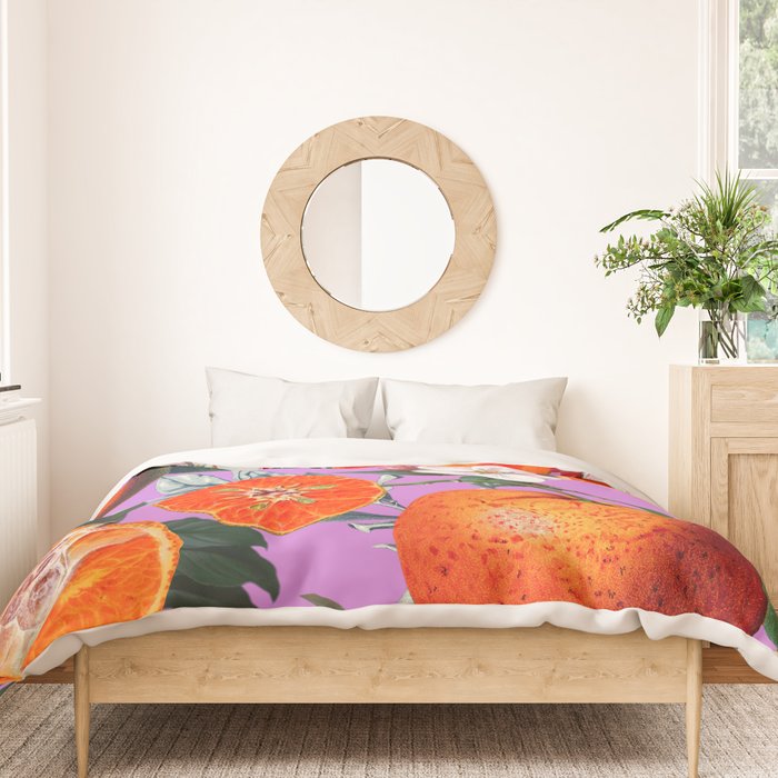 Vintage Fruit Pattern X Duvet Cover Gallery Image 3