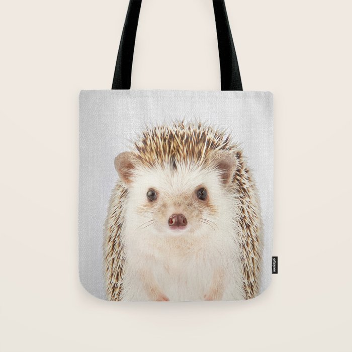 Hedgehog - Colorful Tote Bag Gallery Image 1