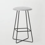 French Grey Linen Stripe Stool Gallery Image 1