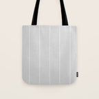 French Grey Linen Stripe Tote Bag Gallery Image 1
