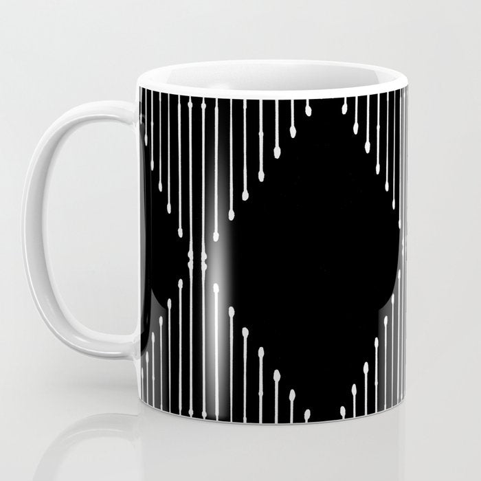 Geo (Black) Coffee Mug Gallery Image 3