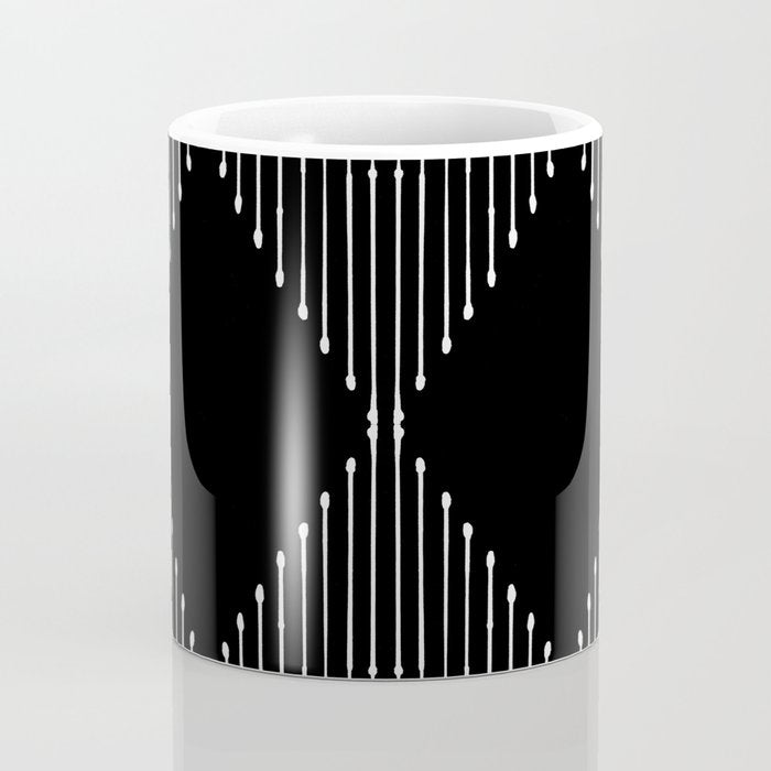 Geo (Black) Coffee Mug Gallery Image 4